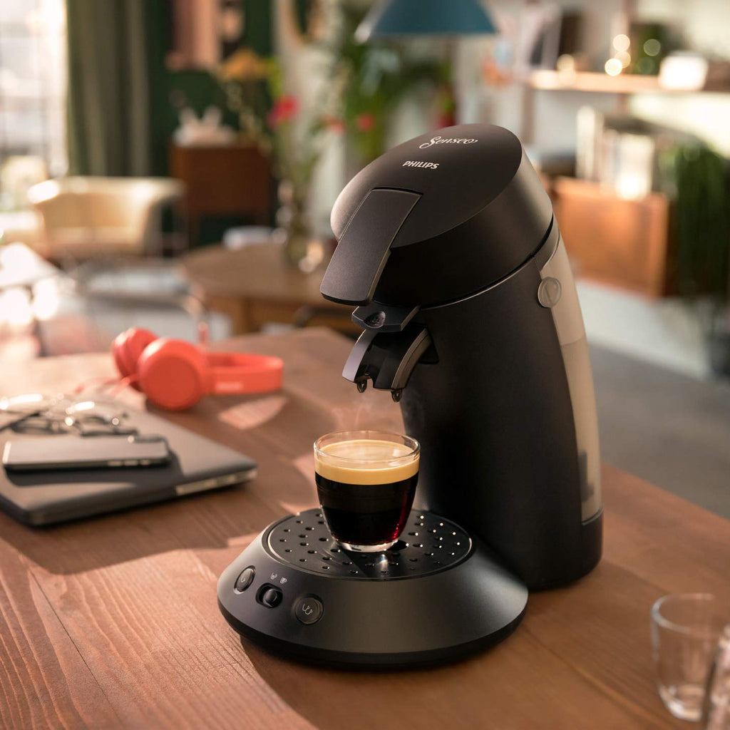 Cafetière Dosettes SENSEO Original Plus Noir Intense CSA210/61 – Intensité Réglable
