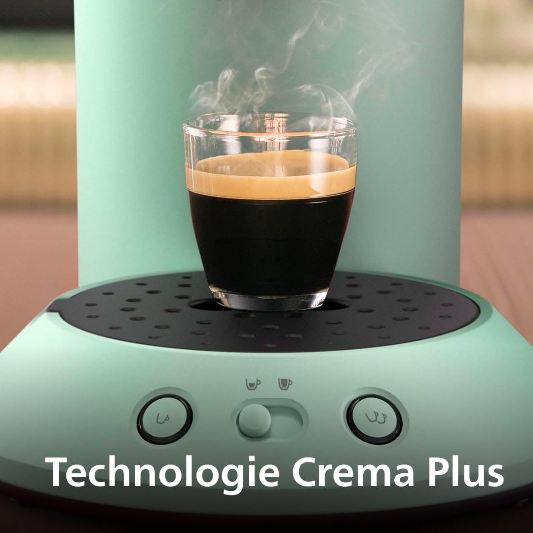 Machine à Café Dosettes SENSEO Original Plus Vert Désert CSA210/80 – Café Personnalisé
