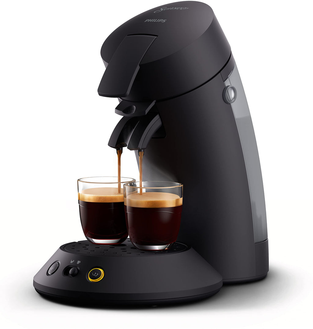 Machine à Café Dosettes SENSEO Original Plus Noire CSA210/22 – Café Rapide 1 ou 2 Tasses
